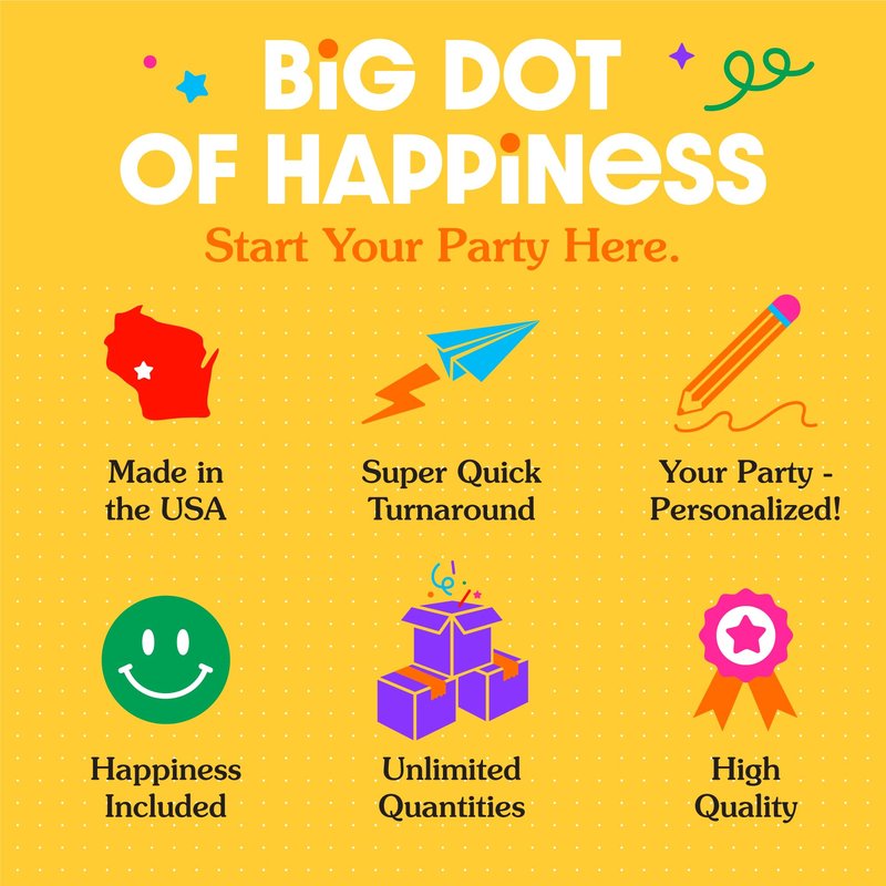 Big Dot of Happiness Las Vegas - Casino Party Water Bottle Sticker Labels - Set of 20