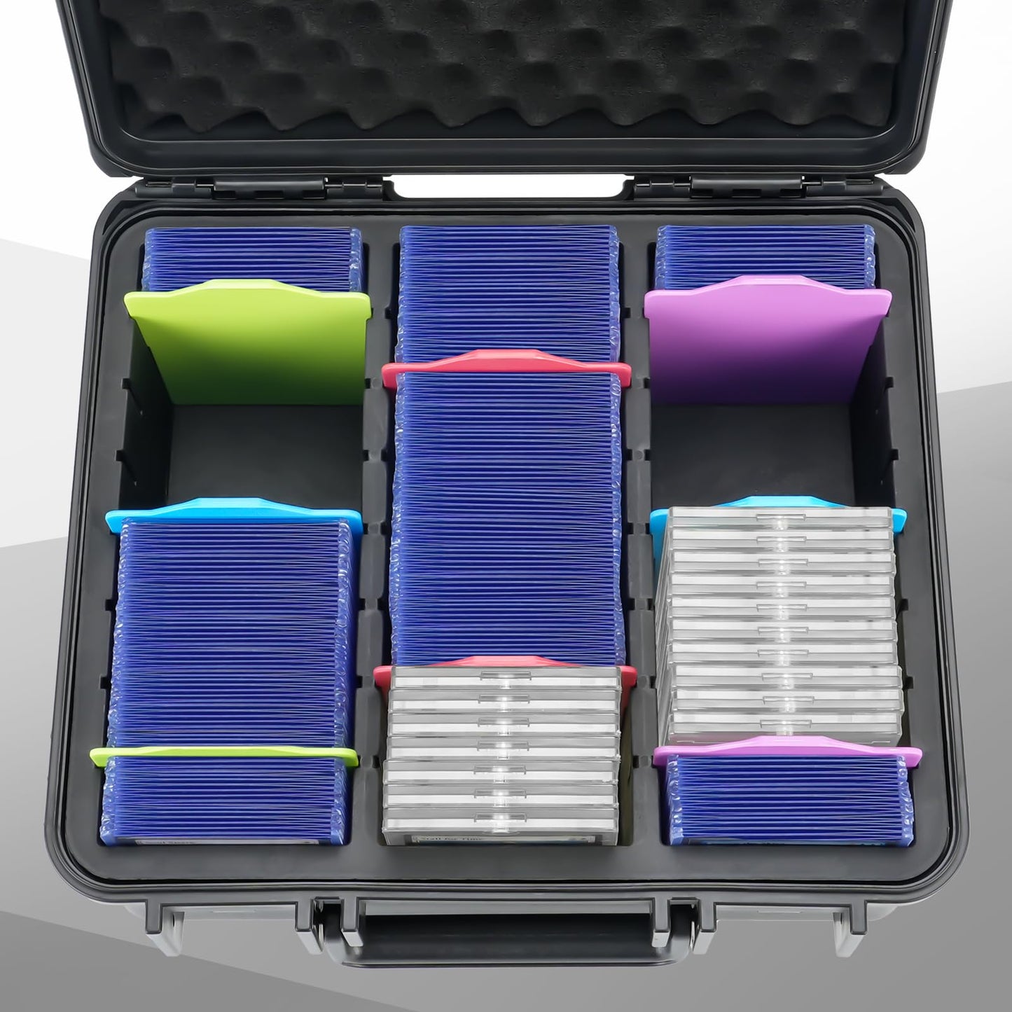 Migitec Hard Shell Toploader Storage Box for 3" x 4" 35PT Rigid Card Holder