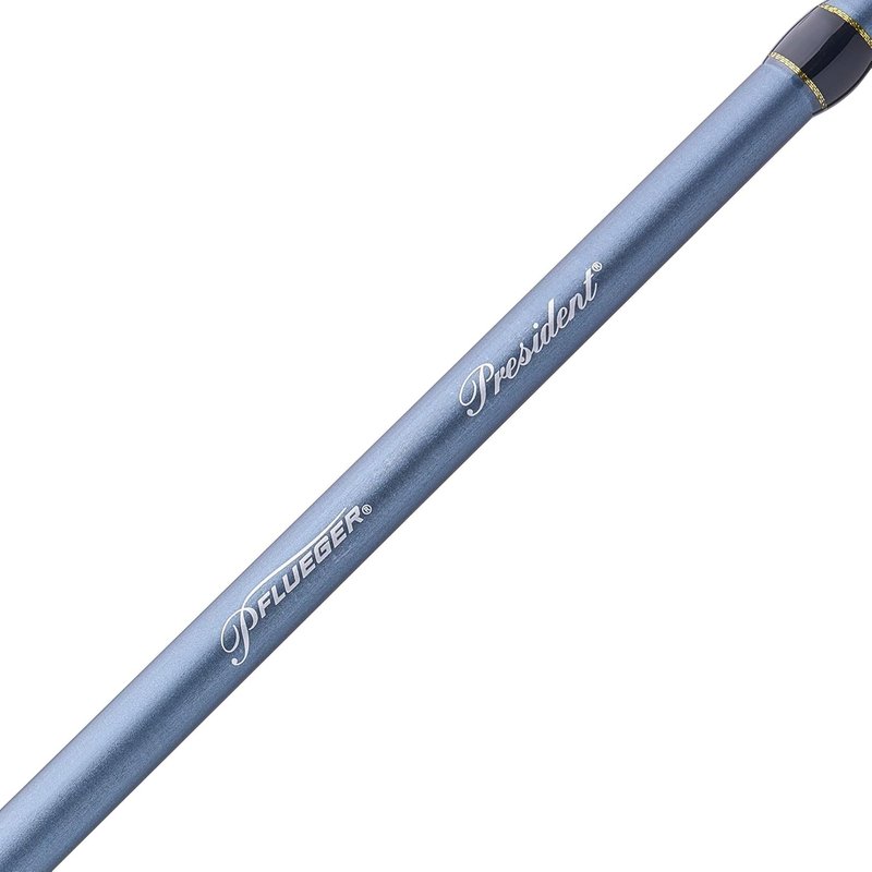 Pflueger President Spinning Rod - Lightweight Graphite Design for Enhanced Sensitivity