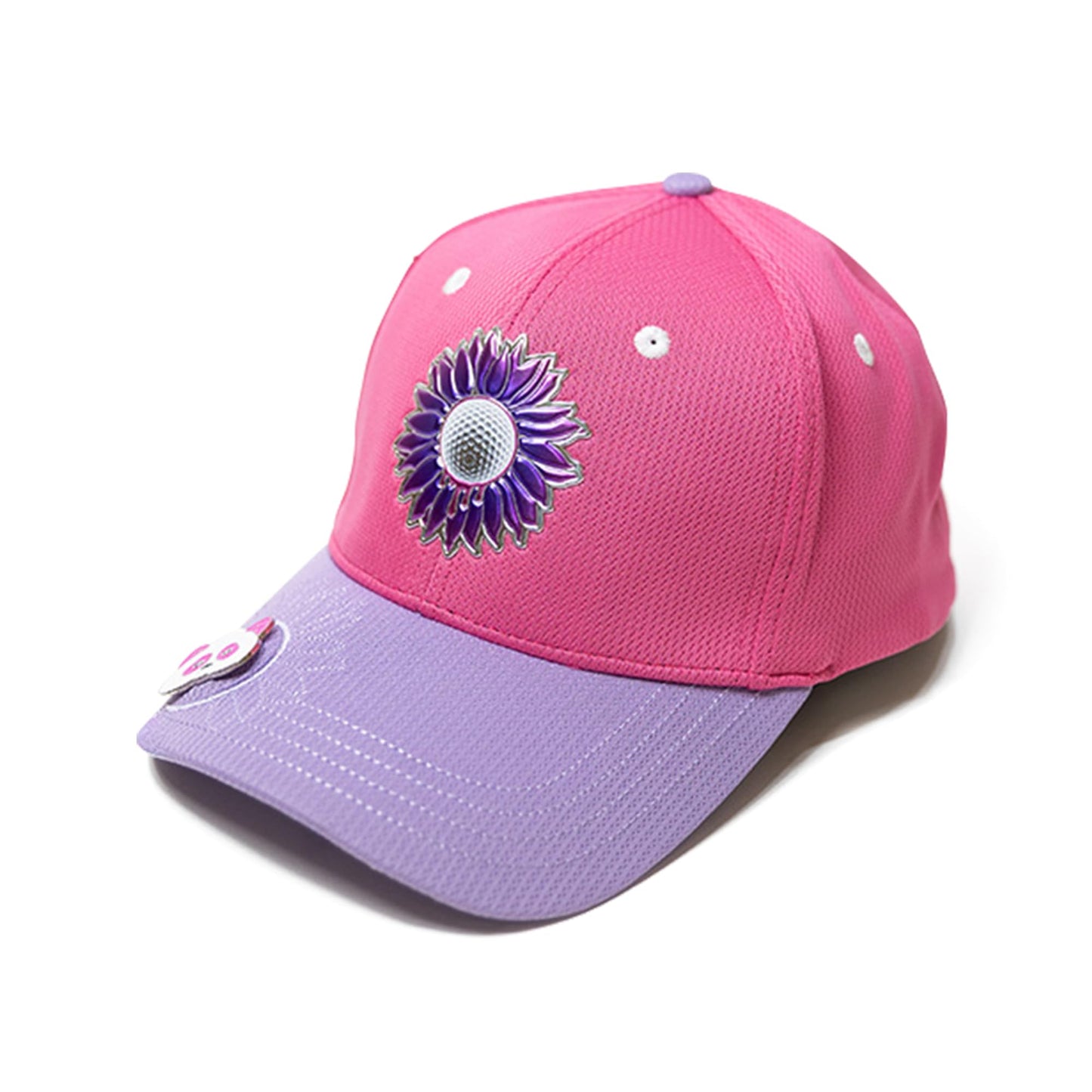BONK Golf Classic Golf Hats - Tee Holder with Tees & Bill Magnet with Ball Marker - Sweat-Stain Resistant - 100% Custom Made - Center - L/XL Funktamus Prime