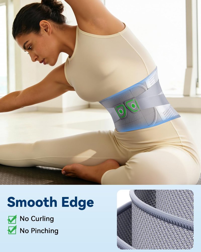 Back Brace for Women - Medical-Grade Lower Back Pain Relief | Adjustable Support for Herniated Disc, Sciatica, Arthritis, Scoliosis