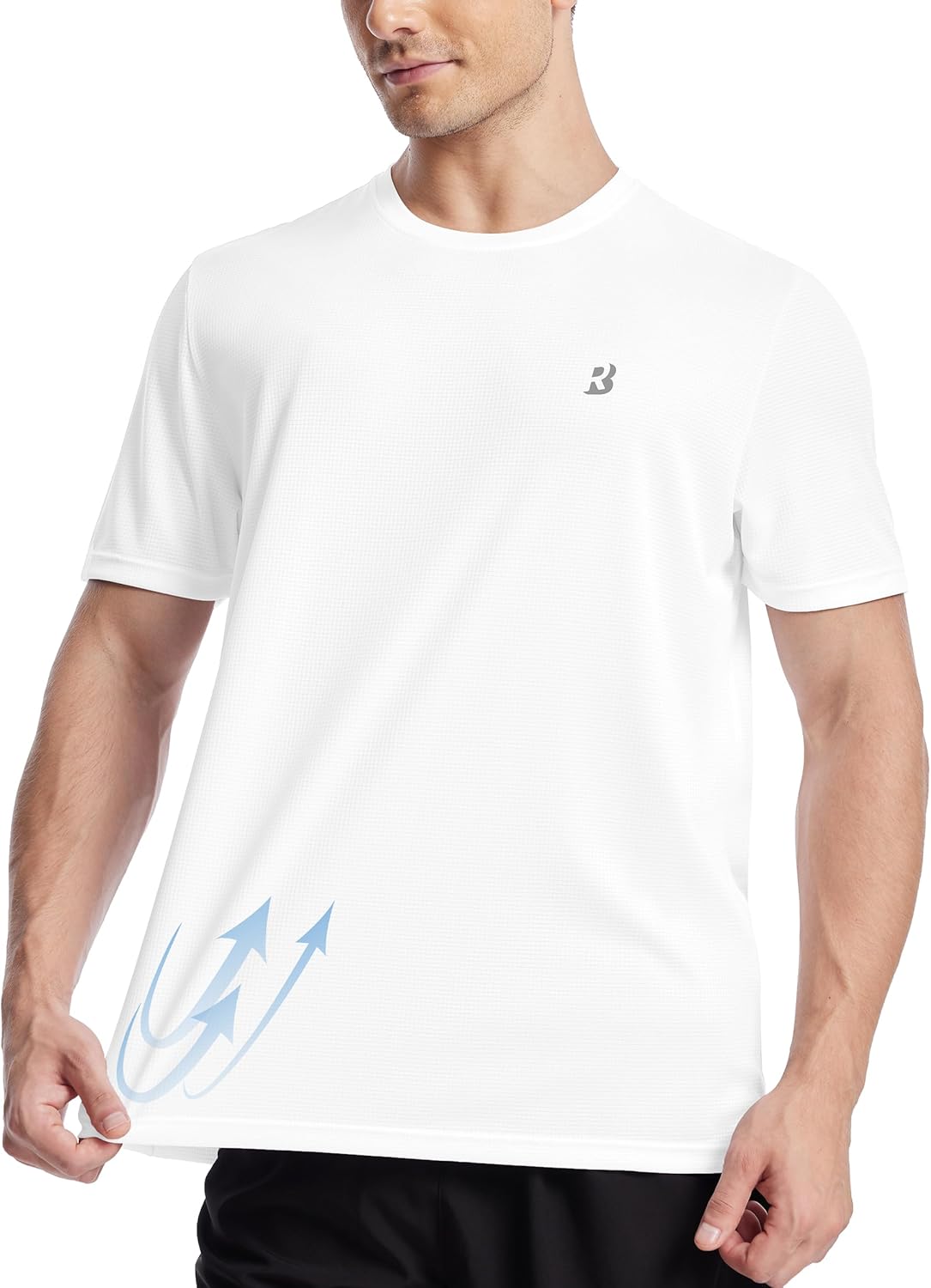 Men's UPF 50+ Swim Shirts | UV Sun Protection Rash Guard for Surfing, Hiking & Fishing - Quick Dry T-Shirts
