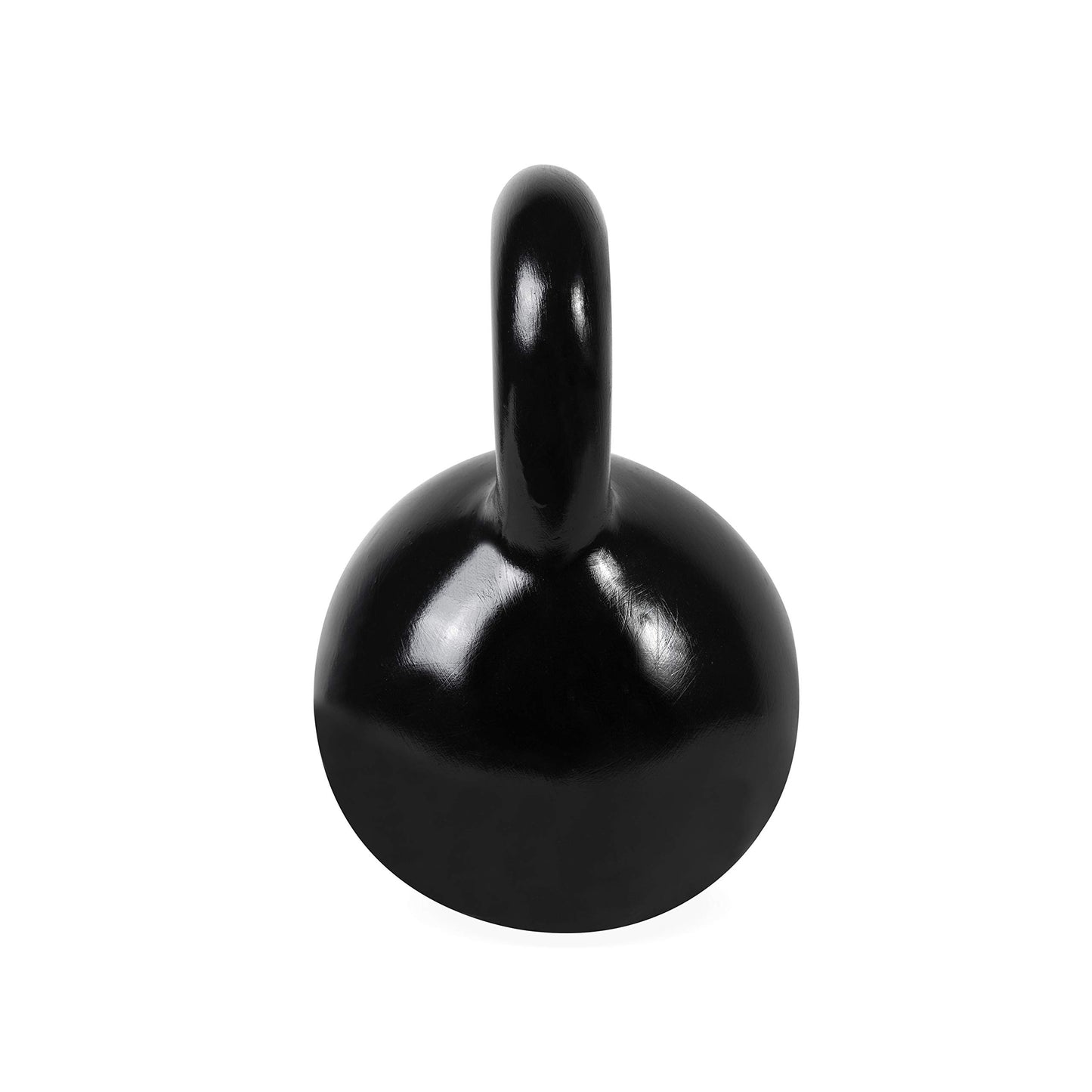 CAP Barbell Black Powder Coated Cast Iron Kettlebell, 40 lb