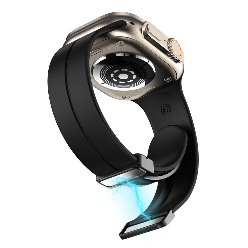 Compatible for Amazfit Bip 5 Band, Lamshaw 22mm Soft Silicone Magnetic Buckle Sport Wristband Replacement Straps Compatible for Amazfit Balance / Bip 5 / Cheetah Pro / Cheetah / GTR 47mm / GTR 2 / GTR
