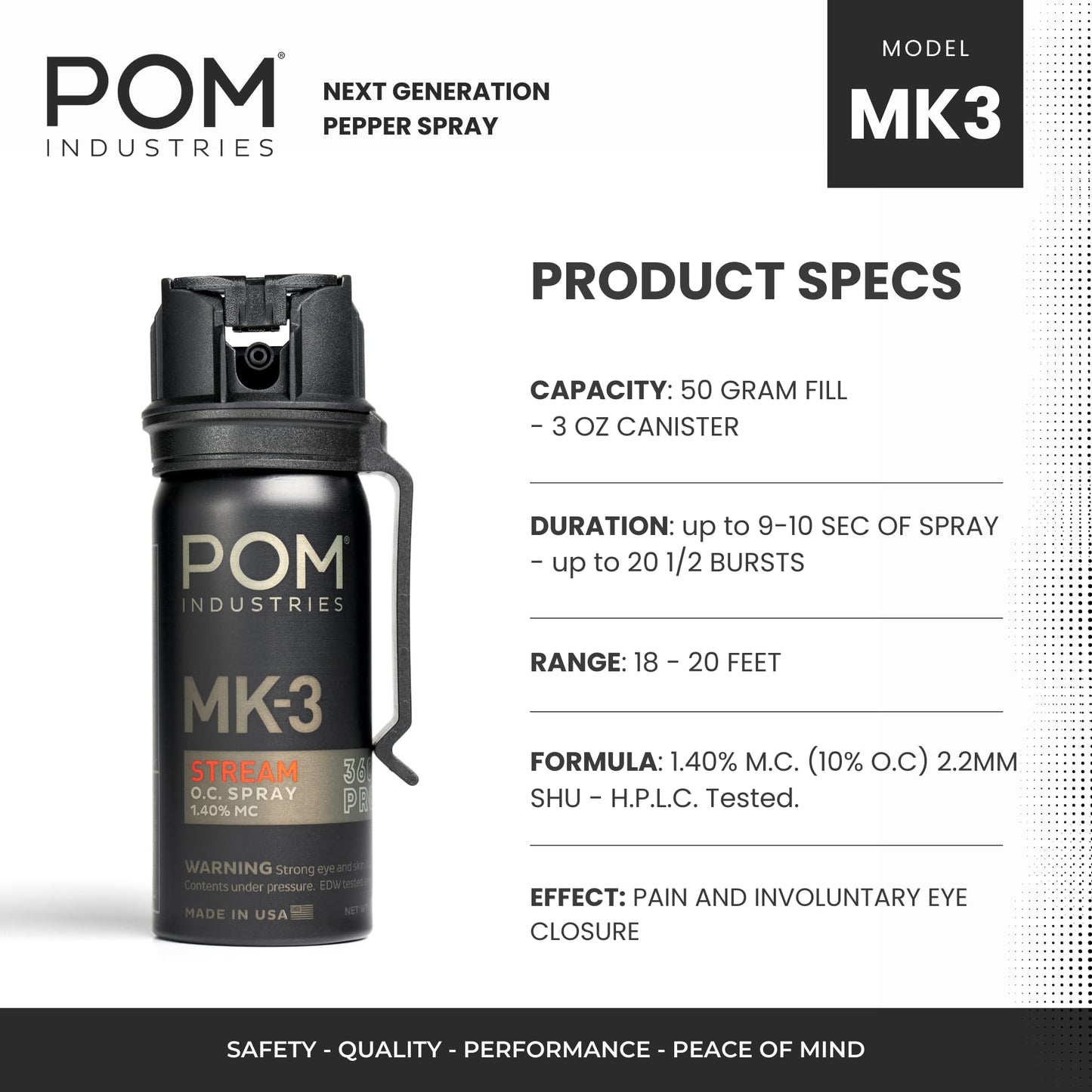 POM Pepper Spray MK3 10% OC 1.40% MC (Stream) (3)