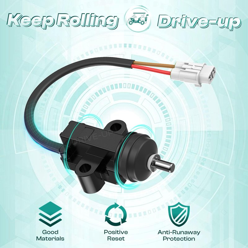 DRIVE UP Golf Cart Stop Switch Fits for Yamaha G14, G16, G19, G22 G29 Gas and Electric Golf Carts, Golf Cart Accelerator Micro Stop Switch for Yamaha JF7-82817-20