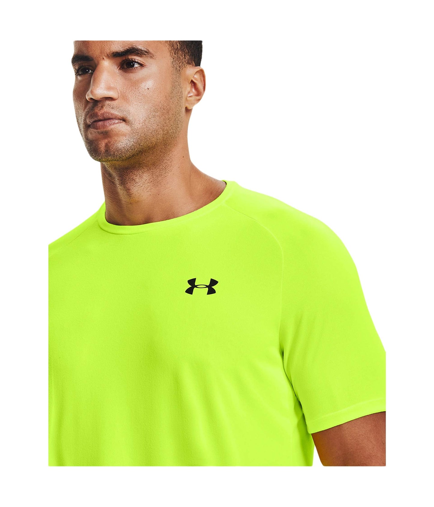 Under Armour Men's Tech 2.0 Short-Sleeve T-Shirt , High-Vis Yellow (731)/Black, 3X-Large