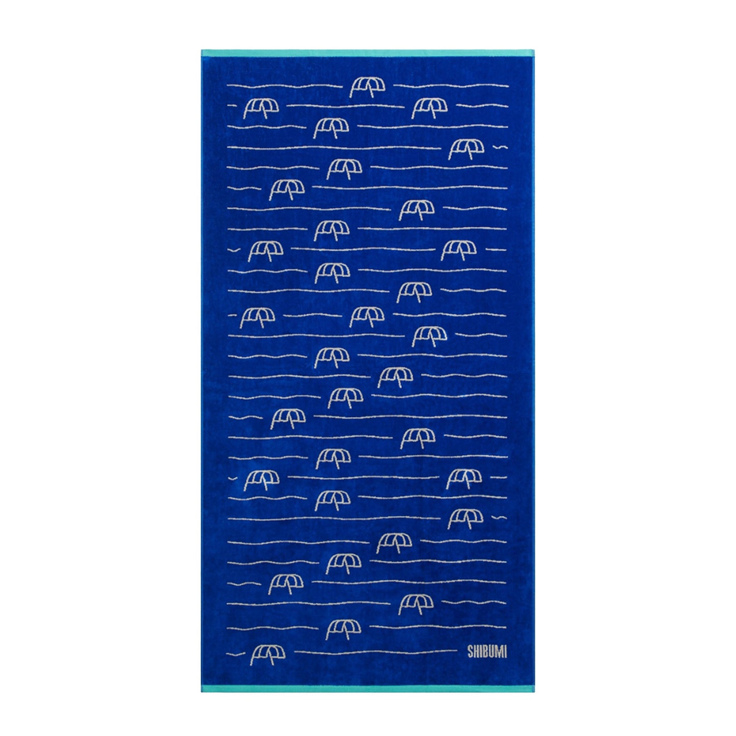 Shibumi Luxe Towel, Shady Days, 35"" x 68""