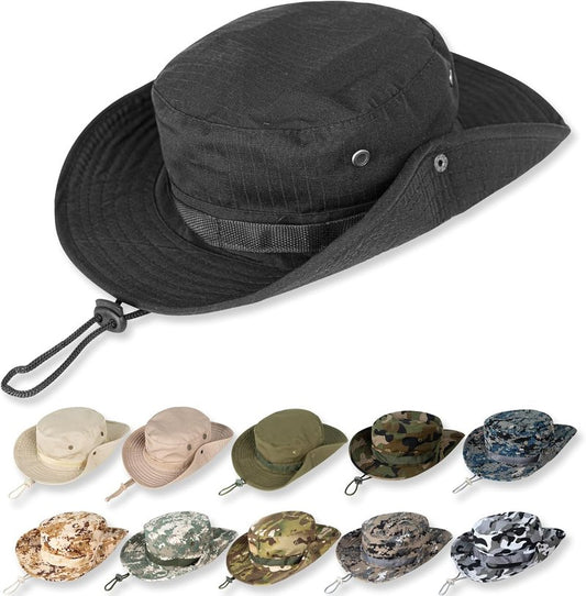 Sun Hats for Men & Women - UPF 50+ UV Protection Bucket Hat for Fishing, Hiking & Beach | Boonie Style