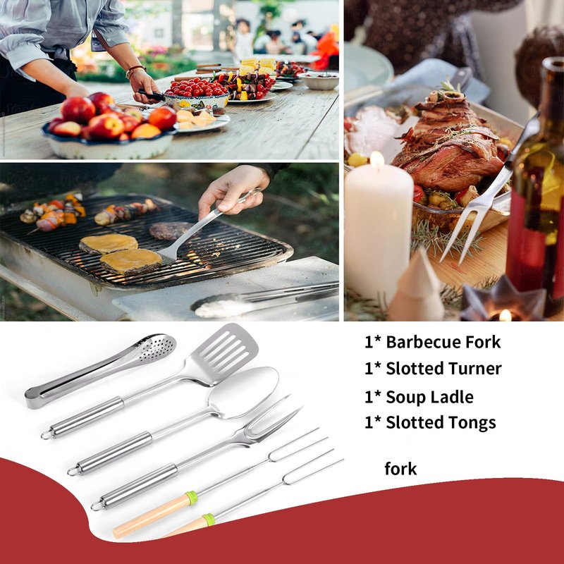 Freehiker Camping Cooking Utensils Set - Camping Essentials Accessories Gear Must Haves - Camper Tent Kitchen Equipment RV Cookware Supplies Gadgets Outdoor Stove Portable Picnic Gifts BBQ Stuff