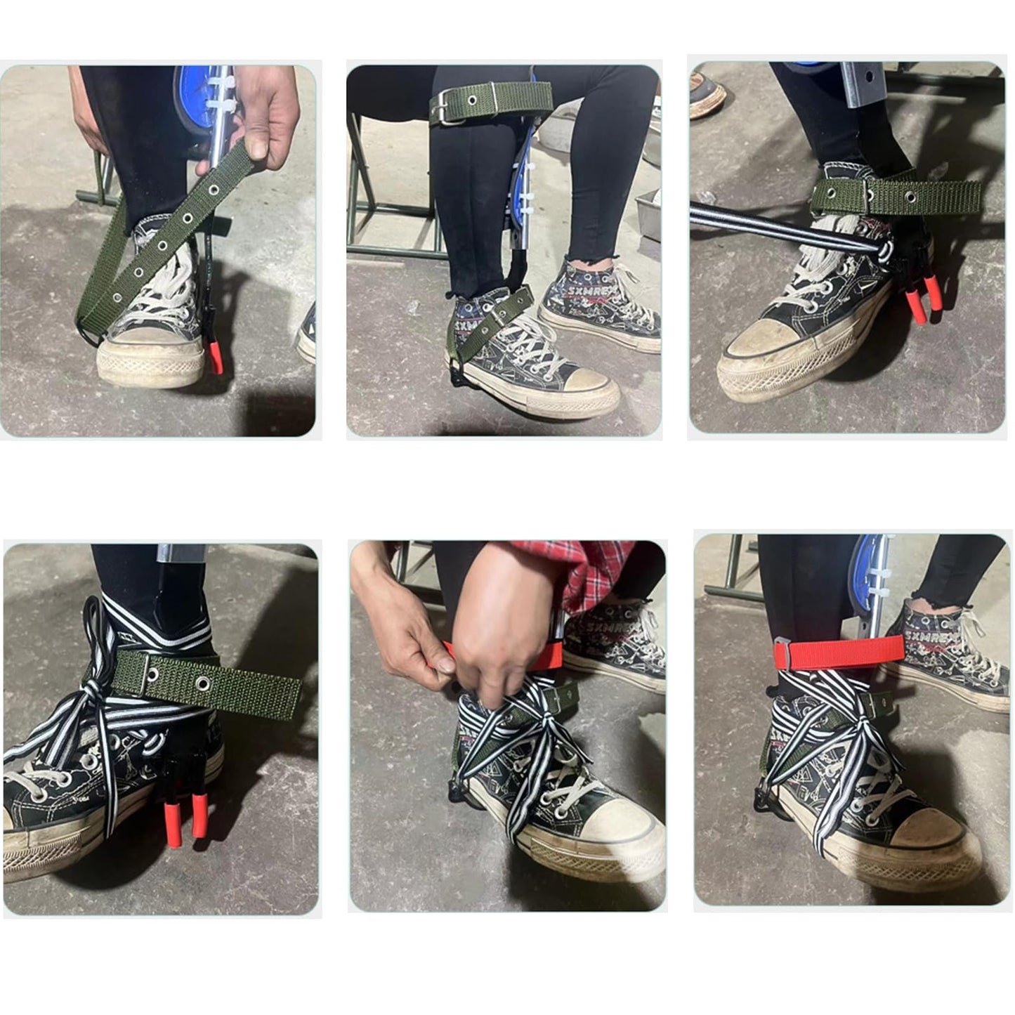 TraVisonyx Tree Climbing Gear,Tree Climbing Spikes，Tree Climbing Kit,Arborist Equipment for Climbers, Hunting, Fruit Picking ，Logging, Climbing Etc