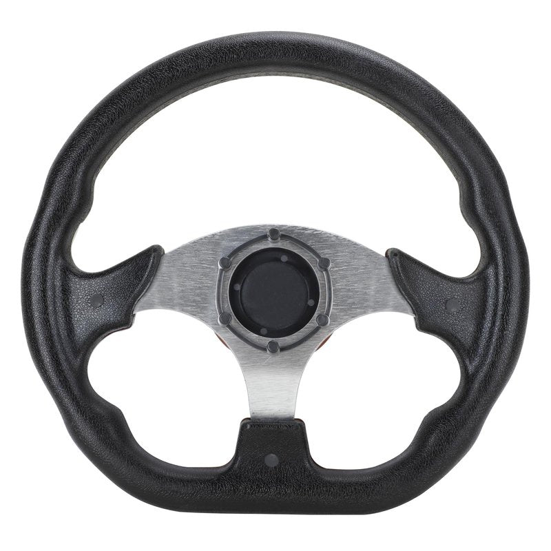 Roykaw Golf Cart Universal Steering Wheel Compatible with EZGO RXV TXT, Club Car DS Precedent Tempo, Yamaha G29 Drive Drive 2,Universal Design for Most Golf Cart