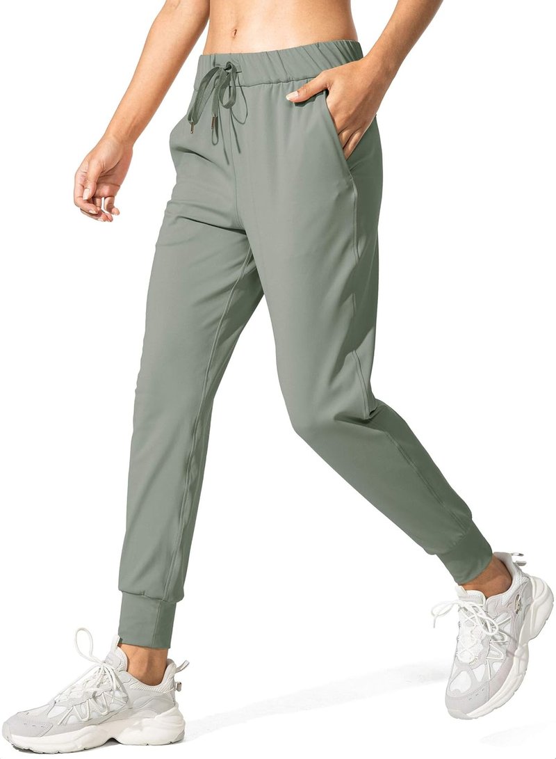 SANTINY Women's Joggers - Comfortable Drawstring Sweatpants for Running & Lounge | Pockets, Various Sizes