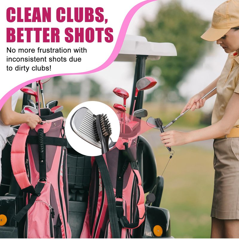 WinnerWhy 21pcs Pink Golf Accessories Kit for Women Masters Softball Easter Gift Golf Ball Set with Towel for Masters Party Women Man Gifts
