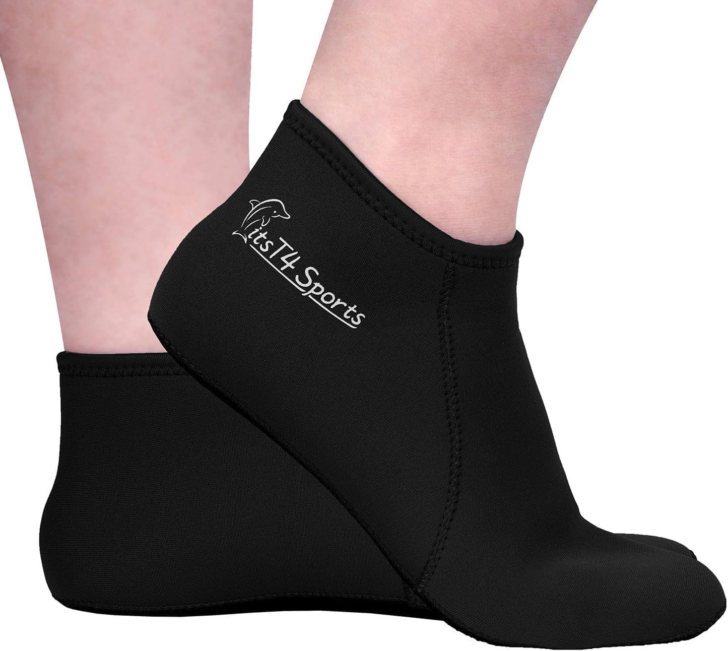 Neoprene Water Socks for Snorkeling & Diving - 3mm Anti-Slip Swim Booties for Men & Women