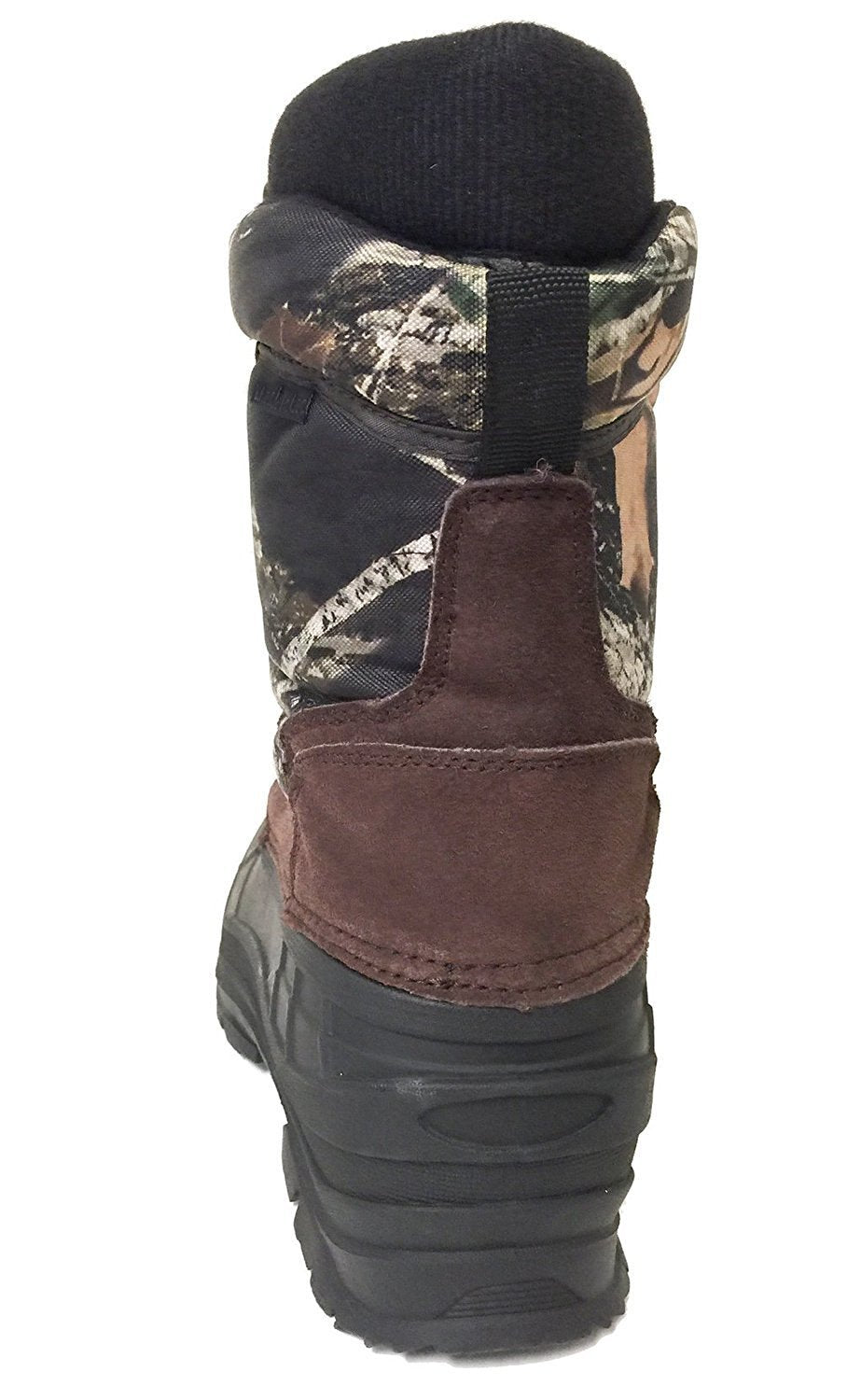 G4U-T C-10A Men's Winter Boots Cold Weather 10" Waterproof Leather & Nylon Thermolite Insulated Warm Snow Hunting Hiking Work Shoes (12 D(M) US, Camo/Brown)