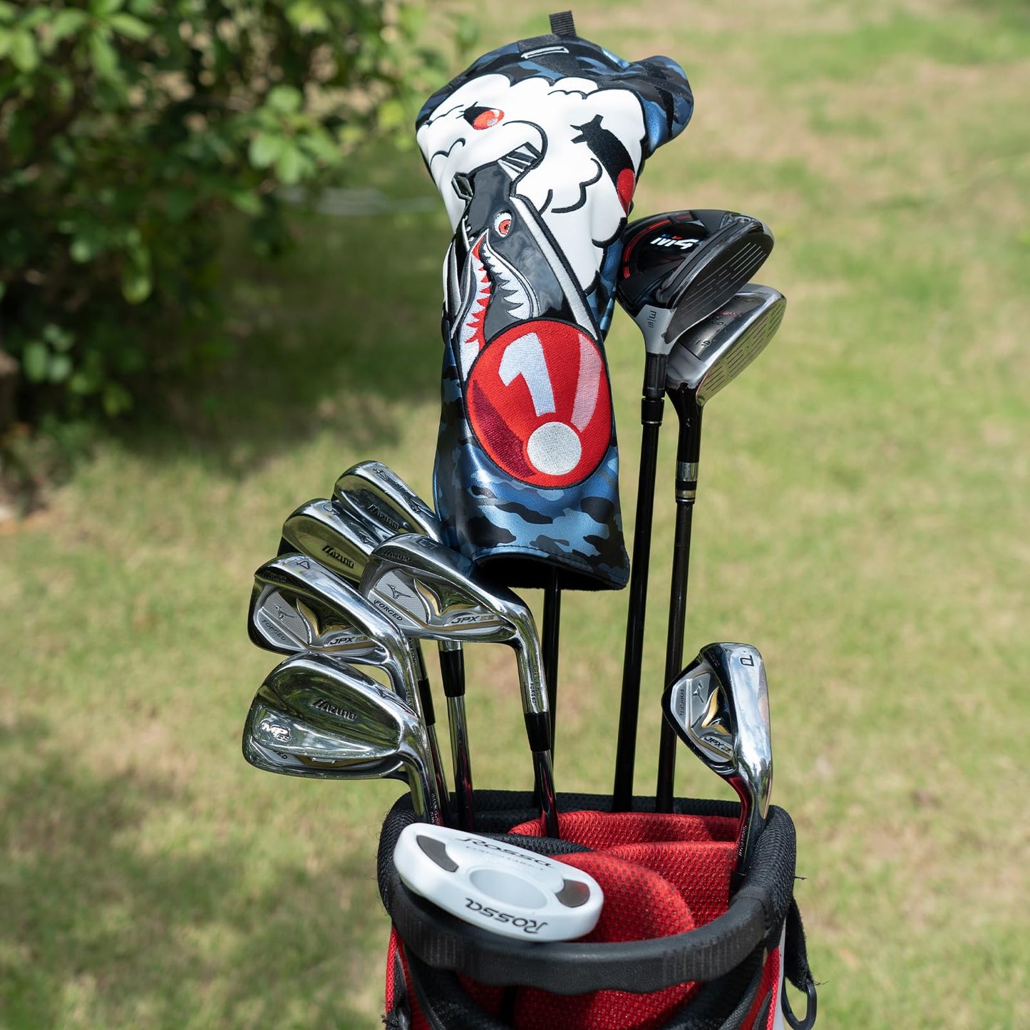 Big Crazy Golf Club Head Cover Funny Cool Crazy Unique Driver Headcovers Fits up to 460cc Cruise Missile