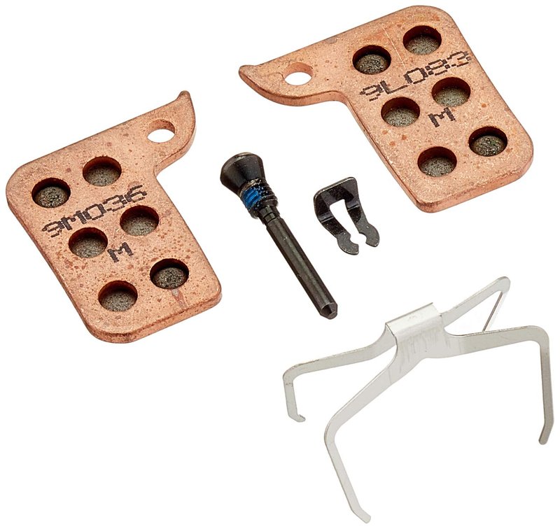 SRAM Disc Brake Pads - Sintered Compound, Steel Backed, Powerful, For SRAM Hydraulic Road Disc, Level Ultimate/TLM A1 (2017-2019)