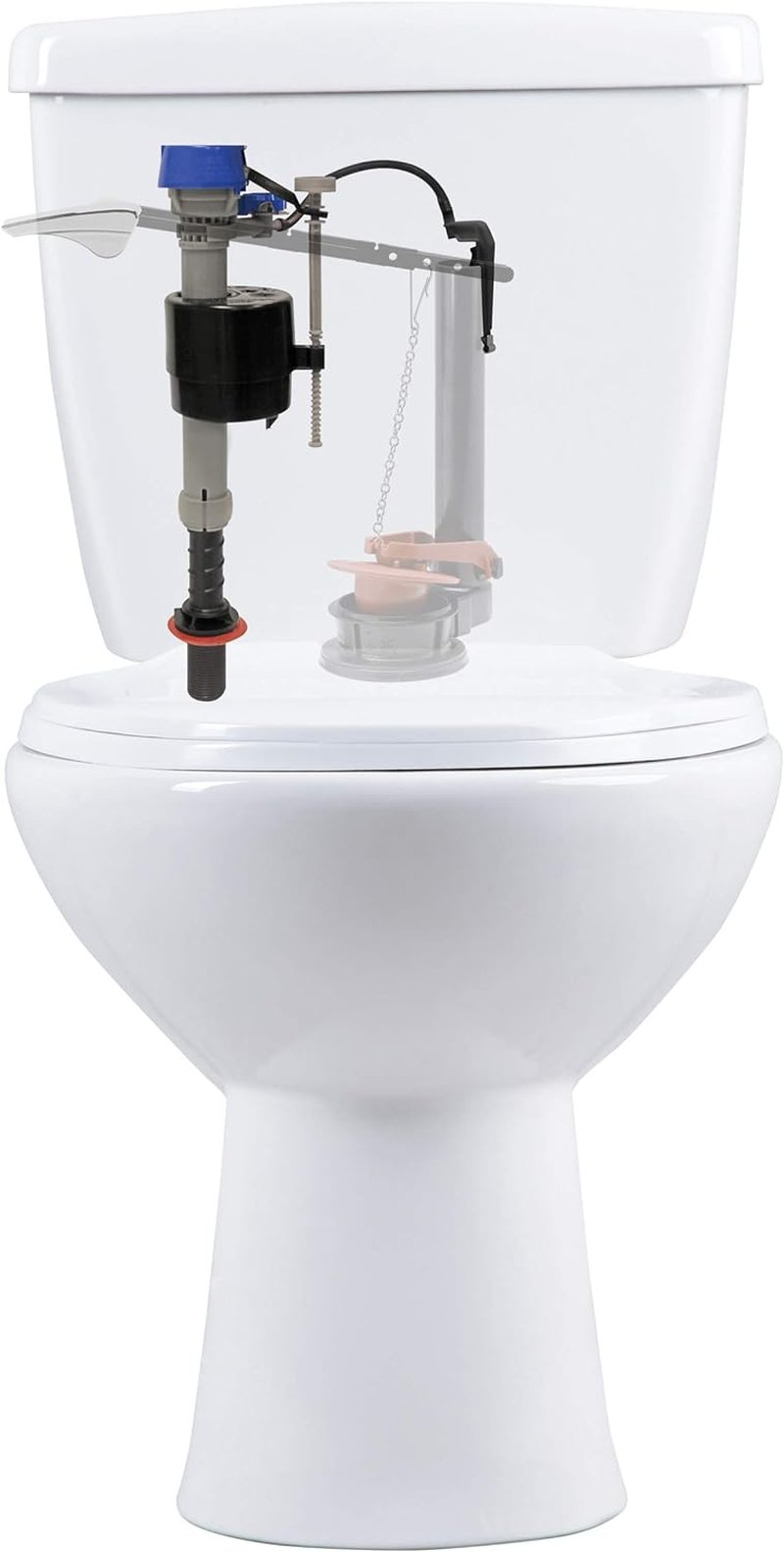 Fluidmaster Universal Toilet Fill Valve - High Performance Water Control | 1-Pack, Multicolor