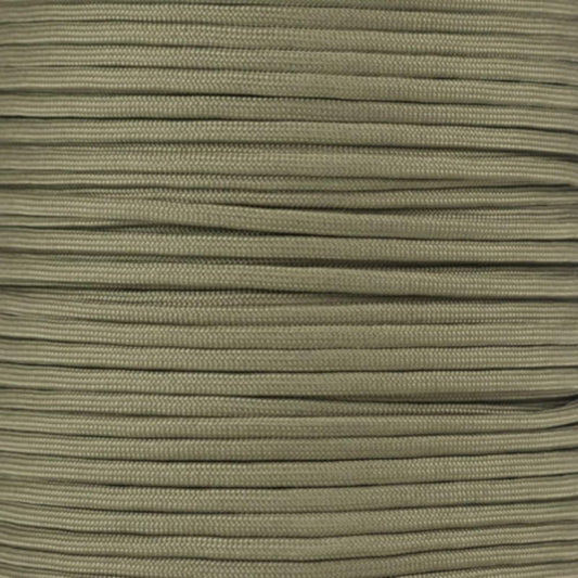 Paracord Planet Solid Color 550lb Paracord – 7 Strand Type III Nylon Cord for Indoor and Outdoor Tasks – Khaki (1,000 ft)