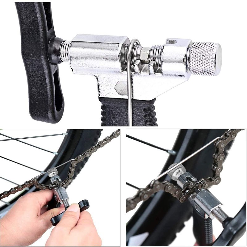 Oumers Bike Link Plier Chain Breaker Splitter 6 Pairs Bicycle Missing Link, Chain Plier Quick Links Opener Remover Pliers for 6-10 Speed Chains Repair Professional Bike Chains Repair Tool Kit