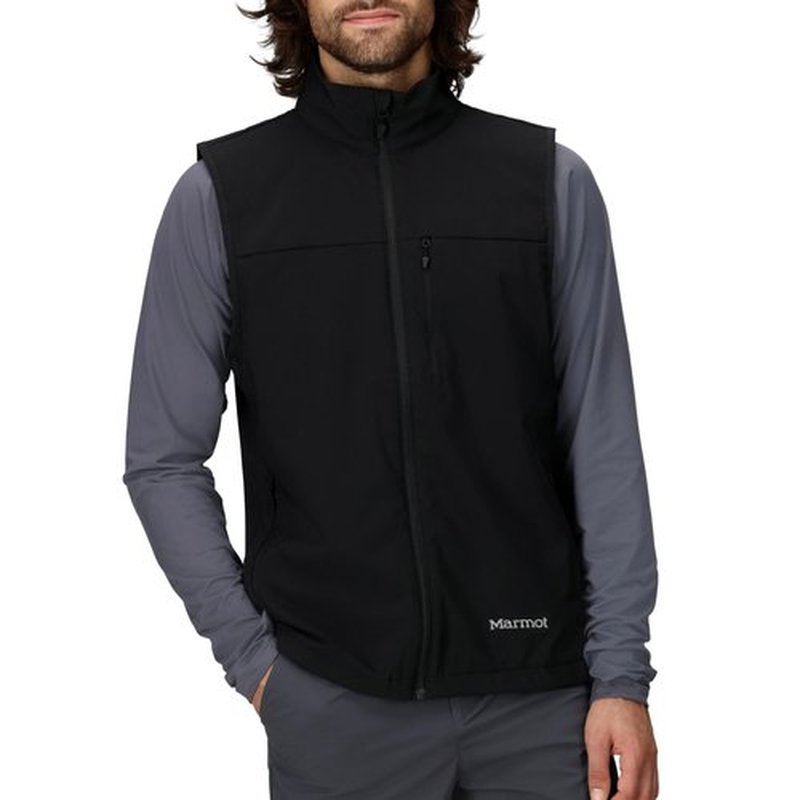 MARMOT Men's Tempo Vest, Black, Medium