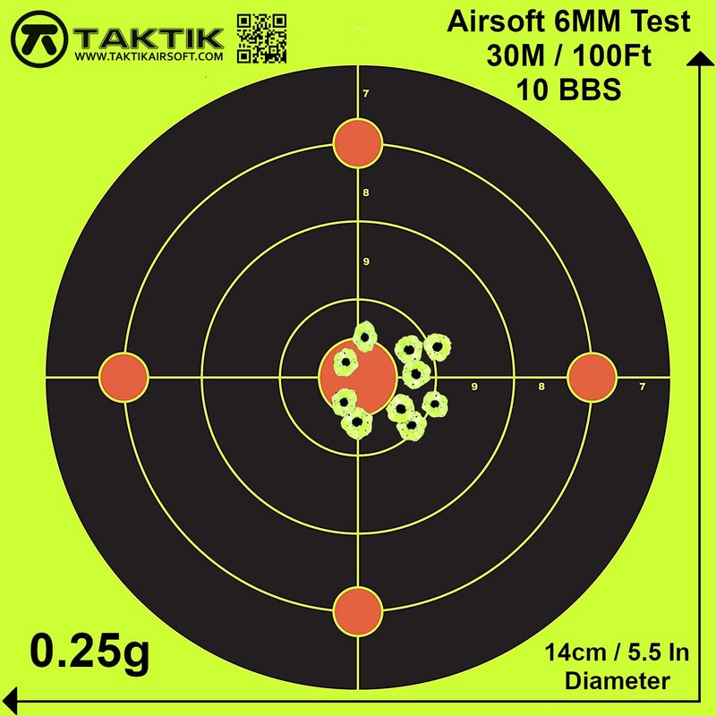 Taktik 0.25g Bio Green Tracer Airsoft BBS bb 6mm Bio - Precision Grade Highly Polished, Glow-in-The-Dark 3000 Rounds Bottle Perfect Line to Target