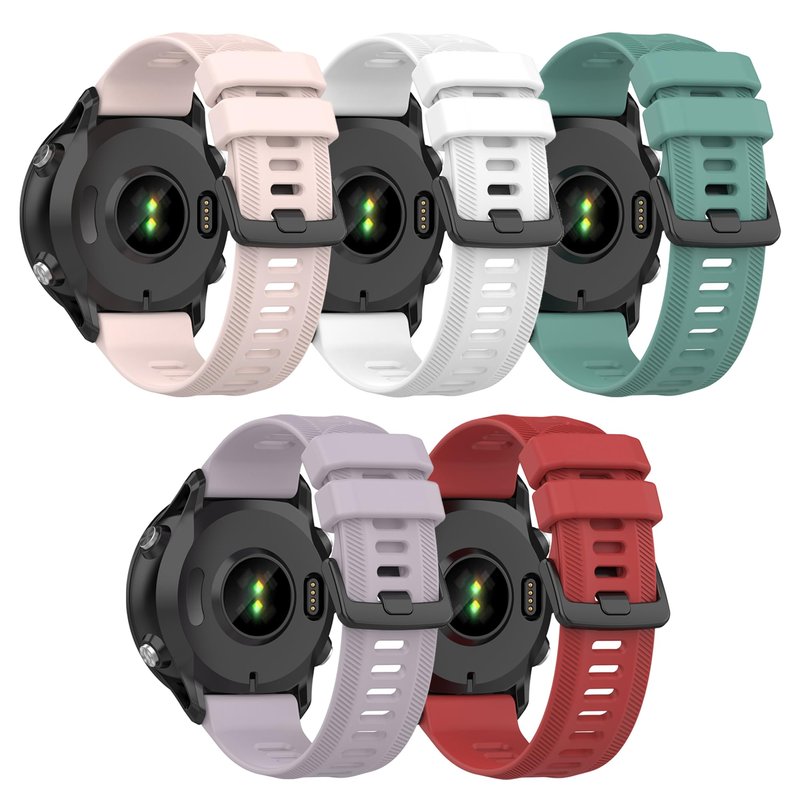 Band for Garmin Forerunner 955, Soft Silicone Replacement Band for Garmin Forerunner 955 Solar (No Tracker, Replacement Bands Only)