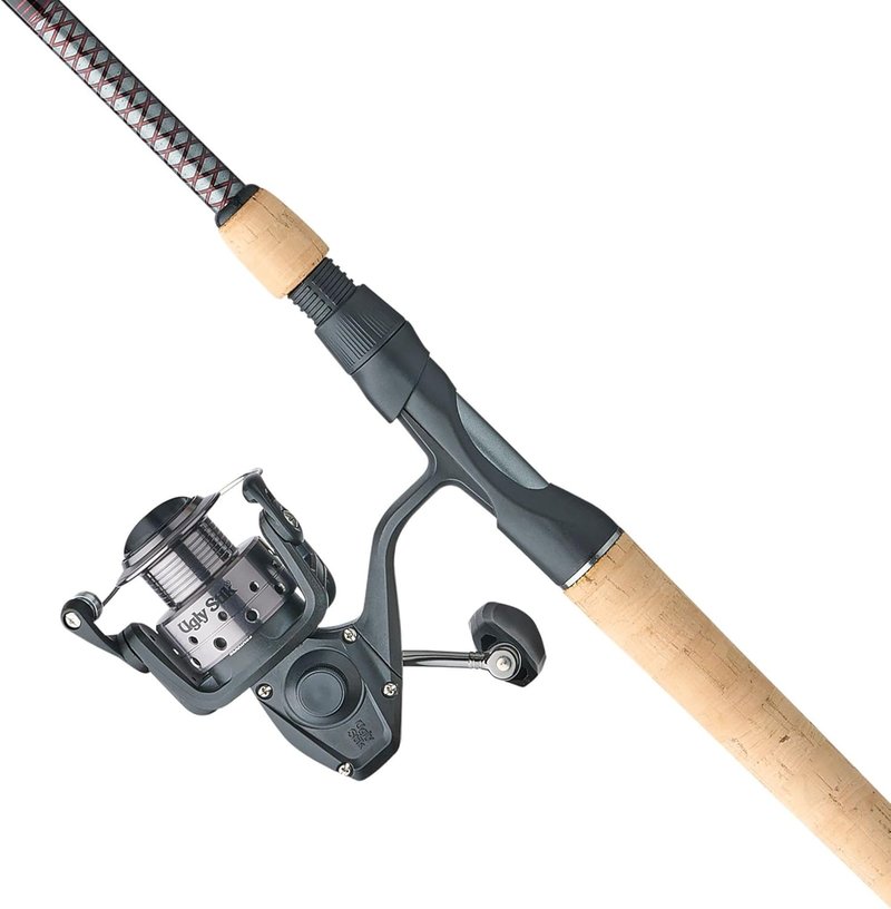 Ugly Stik Elite Spinning Reel & Fishing Rod Combo - Durable Design for Anglers