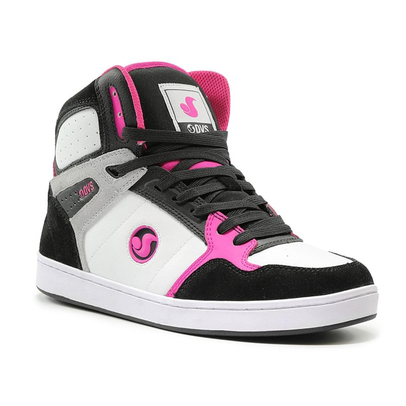 DVS Womens Honcho High Skate Sneakers Shoes Casual - Black - Size 5.5 M