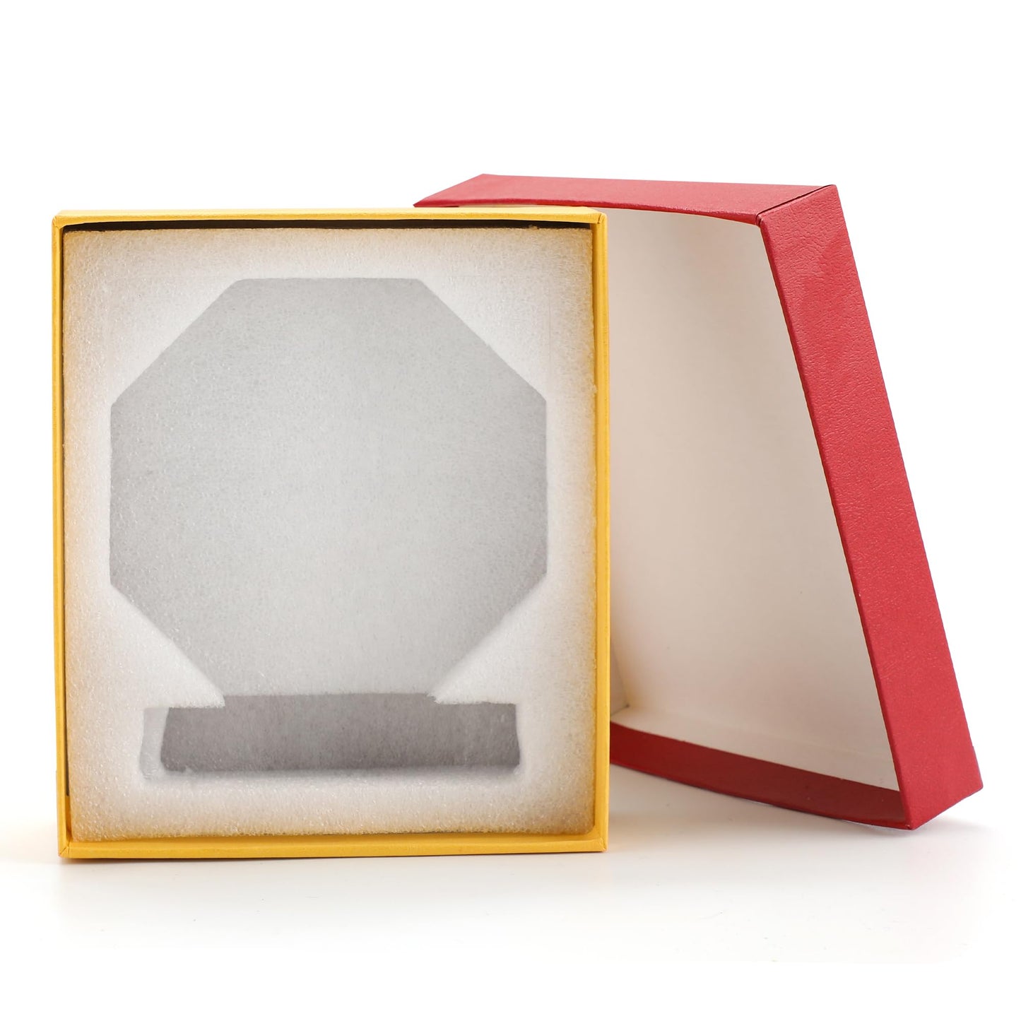 ZALHIN Personalized Crystal Trophy Award - Award for Employees- Plaques Personalized Engraved- Coworker Gift (Choose Logo/Monochrome)