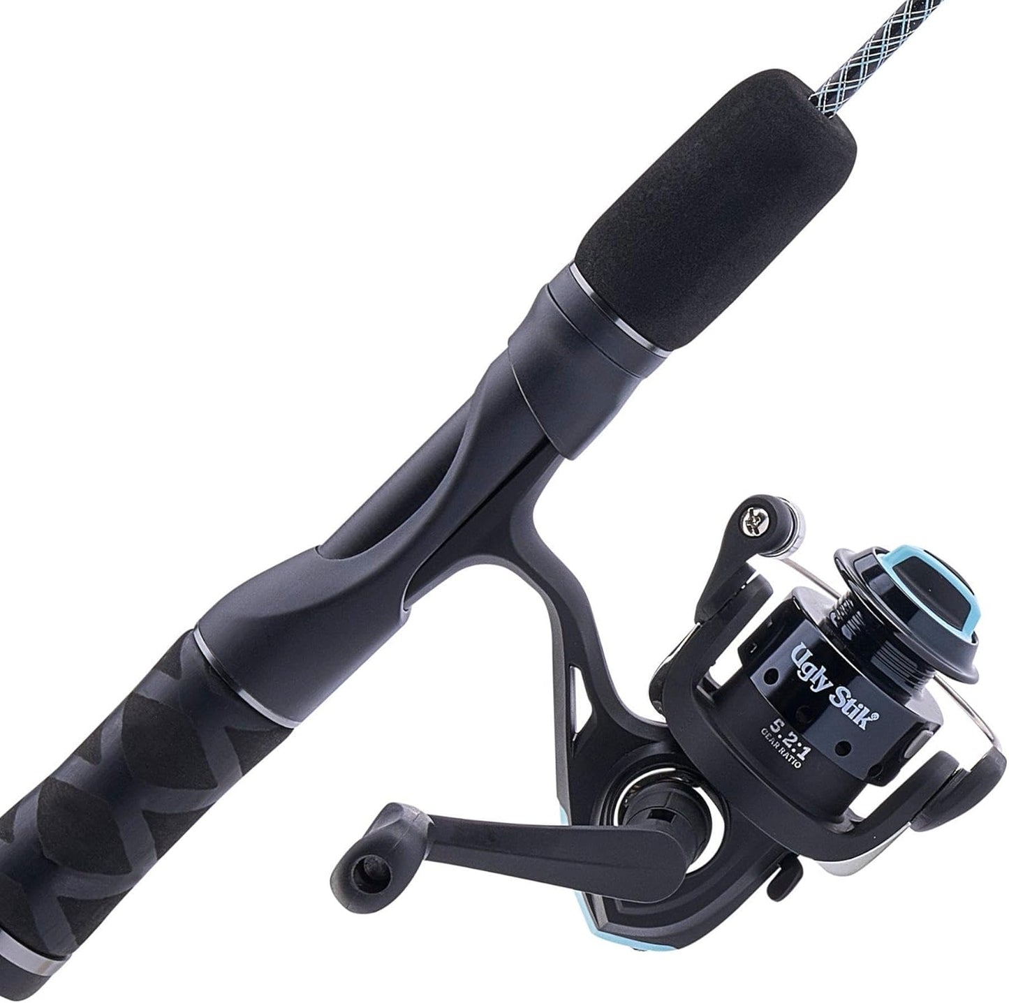 Ugly Stik GX2 Ice Fishing Rod and Reel Combo - Durable Design | Lightweight & Sensitive