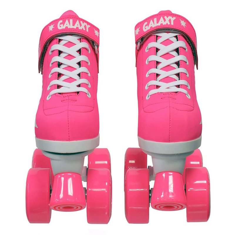Epic Skates Galaxy Elite Kids Quad Speed Skates, Pink, Youth 1