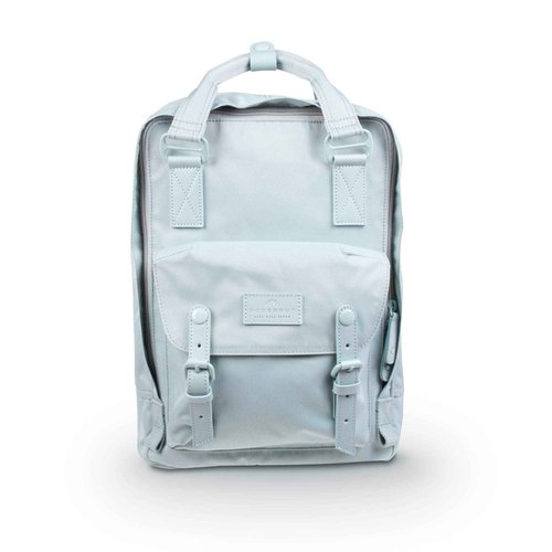 Doughnut Macaroon Nature Pale Series 16L Travel Ladies College Lightweight Commuter Casual Daypacks Bag Backpack (Raindrop)