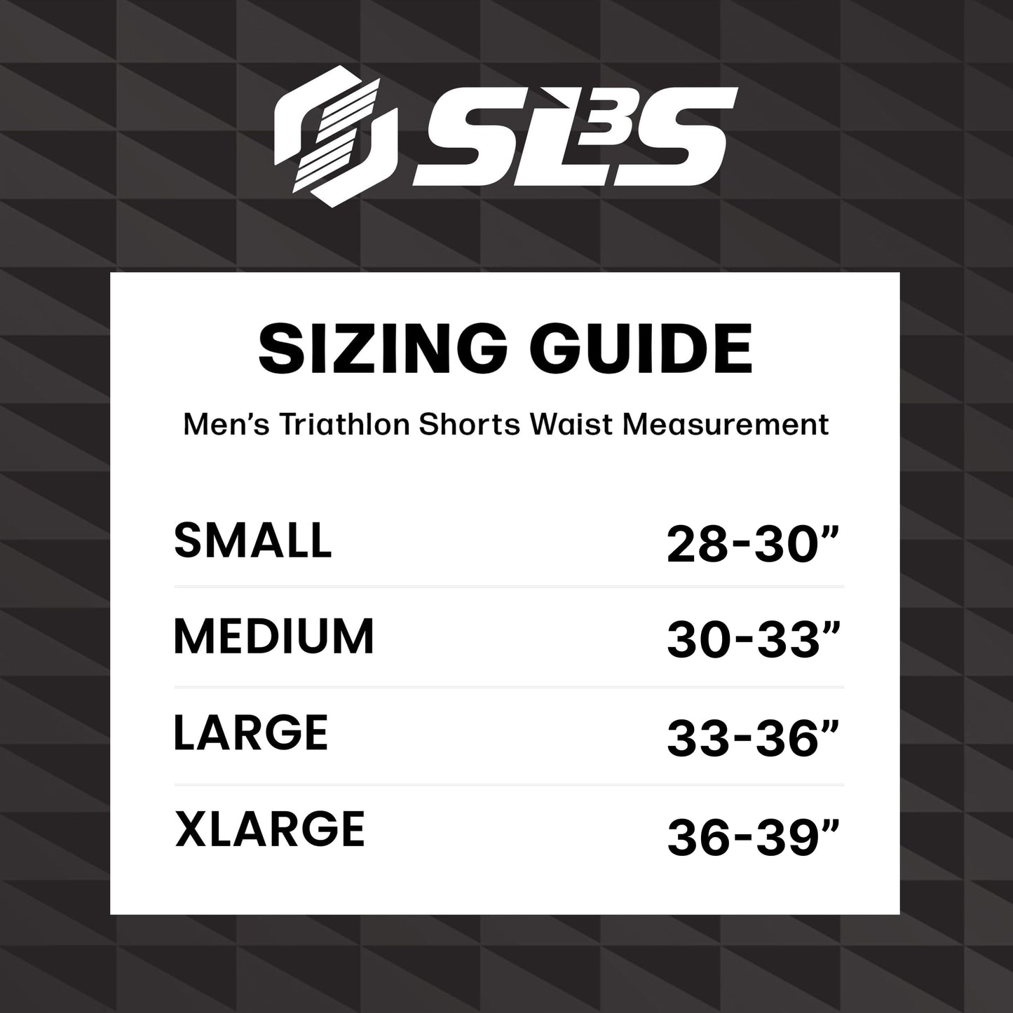 SLS3 Triathlon Shorts Mens – Tri Shorts Mens – 2 Pockets FRT – Designed by Athletes for Racing (Midnight Black, Small)