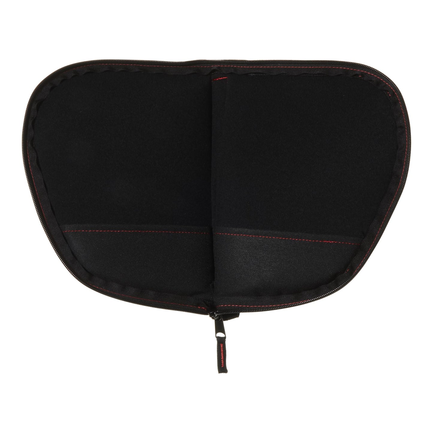 Allen Company 9" Handgun Case - Made with Soft Knit Lining and Barrel Pocket - Gun Storage Accessory with Lockable Zipper - Heavy-Duty Handgun Protection - Black/Red