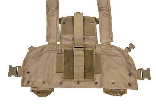 Lancer Tactical Airsoft Paintball Vest M4 M16 MOLLE Modular Chest Rig w/Quick Release Buckles (Small to Extra Large)