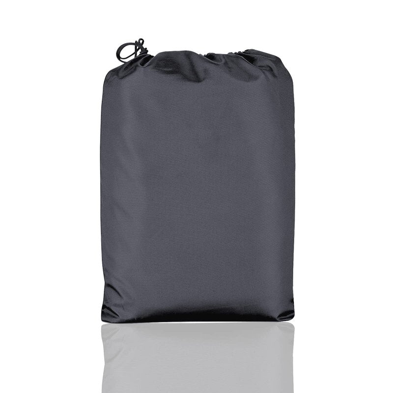 XYZCTEM Treadmill Cover Waterproof Dustproof Running Machine Cover Exercise Workout Equipment Protective with Windproof Drawstring and Air Vents for Home Gym Indoor Outdoor(Black & Grey)