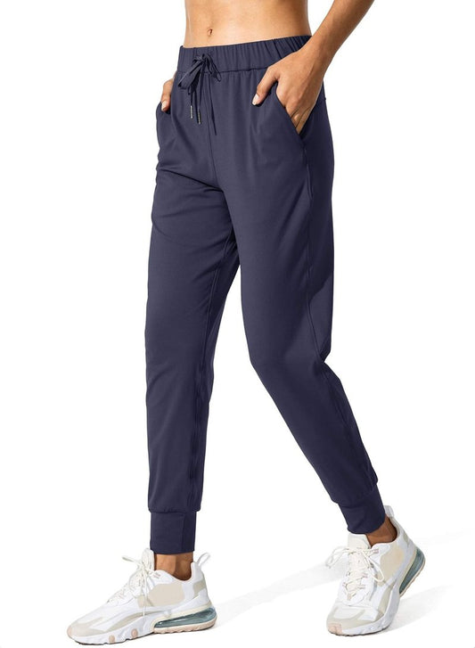 Women's Joggers Pants - Drawstring Sweatpants with Pockets for Running & Lounge | Comfortable Workout Gear