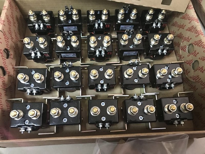 BeAcc 48V Golf Cart Club Car Solenoid，4 Terminal Coil Fits Golf Carts Club Car DS 1995-Up and Precedent 2004-2008 Replaces#101908701 102774701