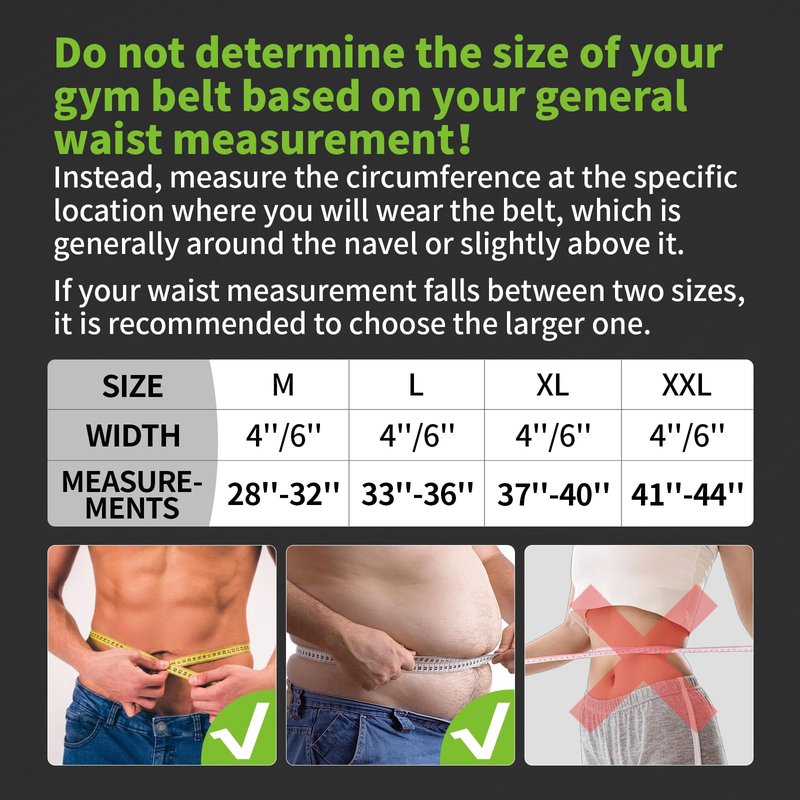 Genuine Leather Weight Lifting Belt, 4”& 6” Padded Lumbar Back Support, 10 Adjustable Holes, Gym Weight Belt Ideal for Deadlift, Powerlifting, Bodybuilding and Squat (4-Inch Brown, L (33"-37"))