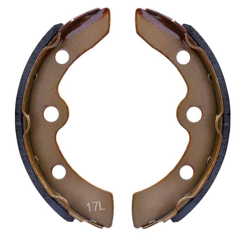 Roykaw Golf Cart Brake Pads Shoes for Club Car DS & Carryall 1981-1994 Models, Manual Adjust, Replaces OEM # 1011463, 1011296, 1011433, 1015757, 101880701, (4 Long)