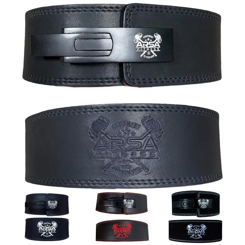 Arsa Fitness Weight Lifting Lever Belt | Lever Adjustable - Nighthawk (Small)