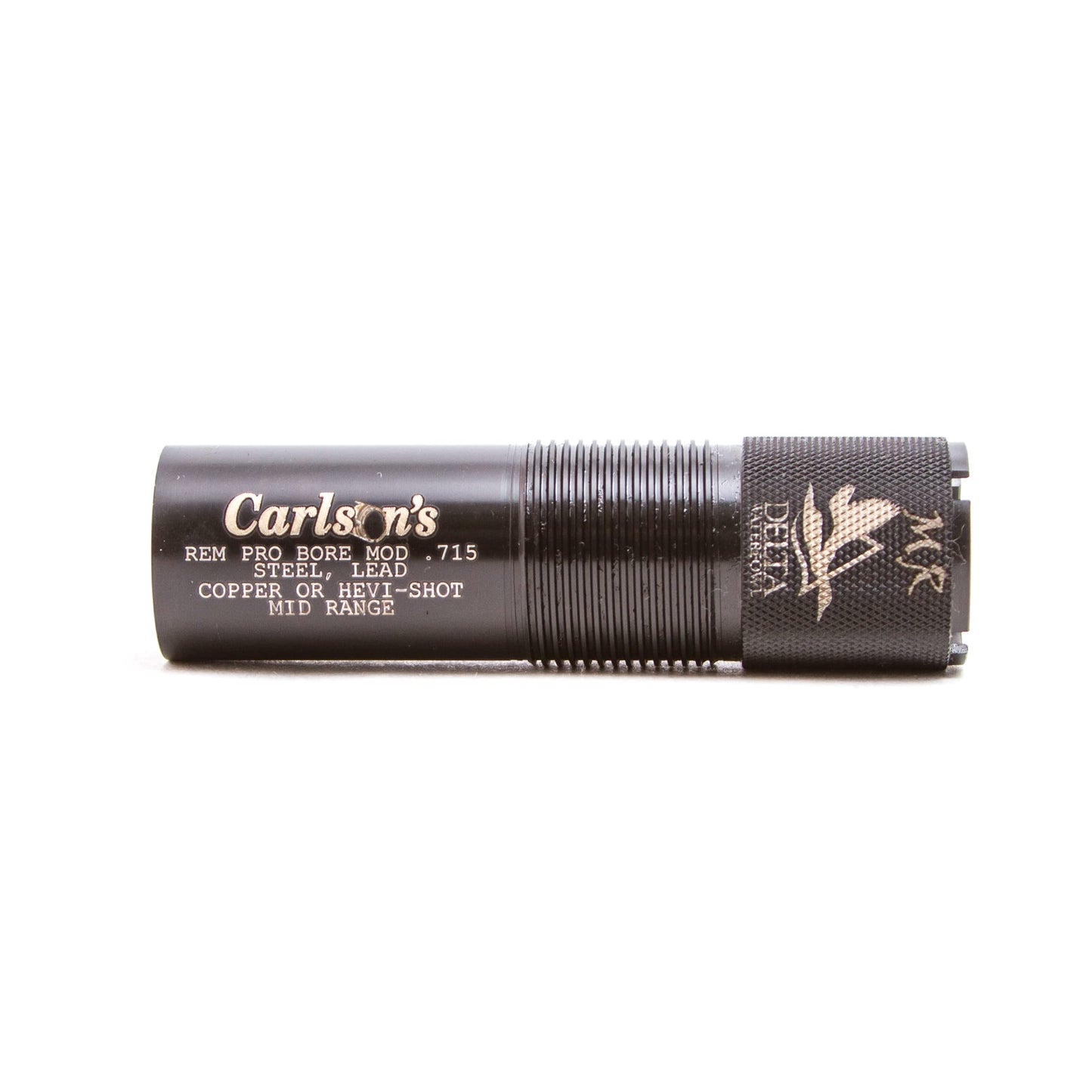 Carlson's Choke Tubes 12 Gauge for Remington Pro Bore [ Mid Range ] Blued Steel | Delta Waterfowl Extended Choke Tube | Made in USA
