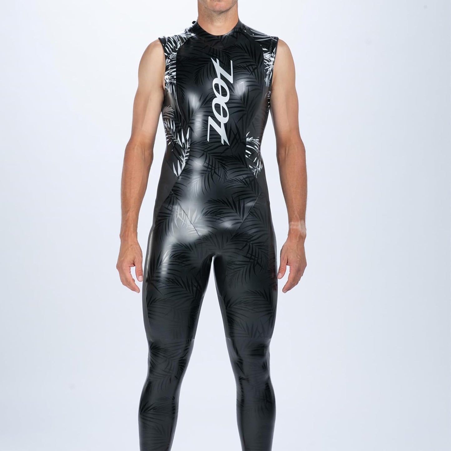 Zoot Men's Maui Sleeveless Wetsuit - Neoskin Neoprene Buoyancy Suit for Open Water Swimming & Triathlons