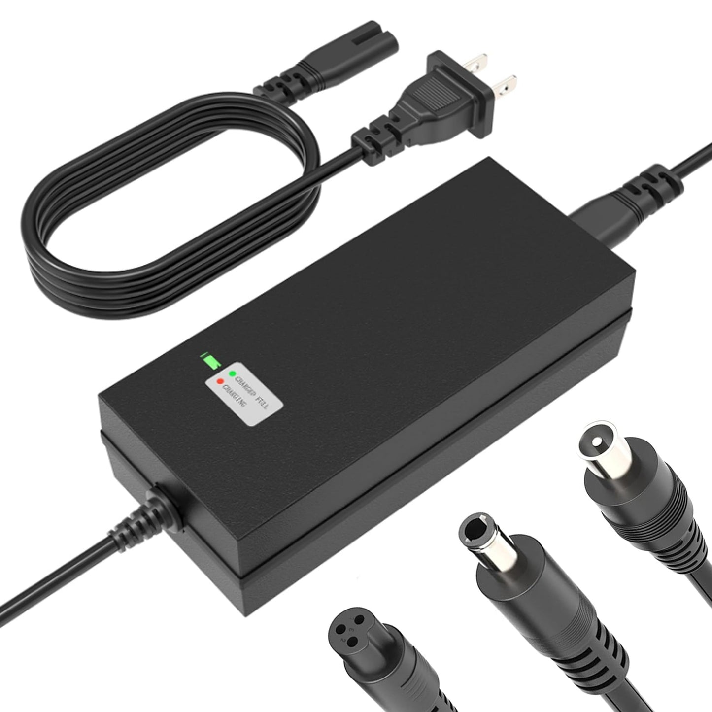 EVAPLUS 42V 2A Charger for 36V Lithium Battery, SGS Certified
