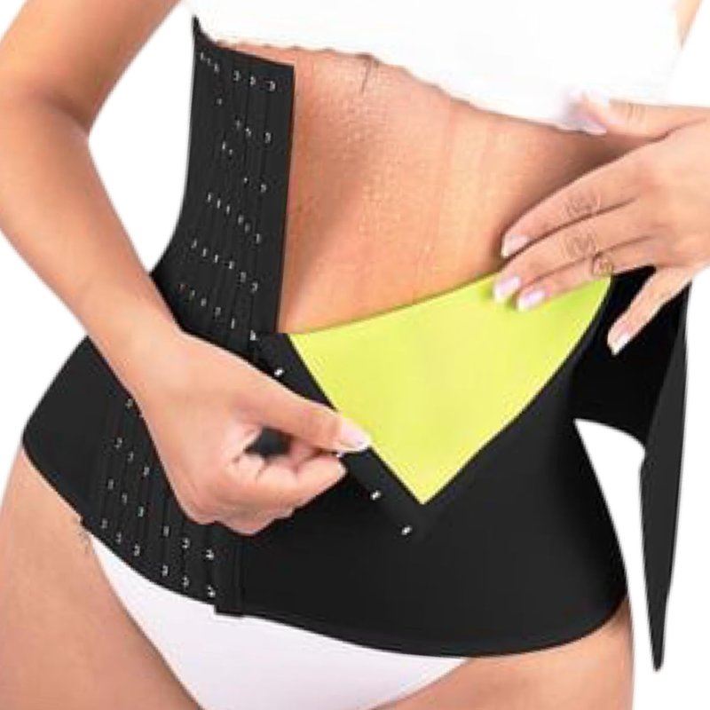 Cinturilla Sauna Neopreno Modaking Faja (Black, X-Large)