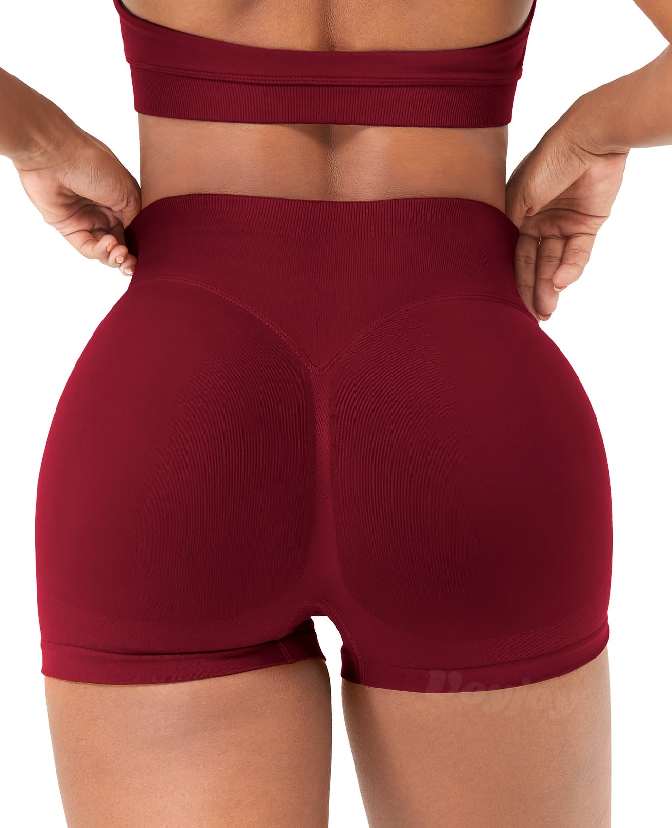 VOYJOY Women Workout Impact Shorts 2.5"/ 3.6"/ 4.5"/ 6" Scrunch Butt Lifting Gym Seamless Booty Biker Shorts