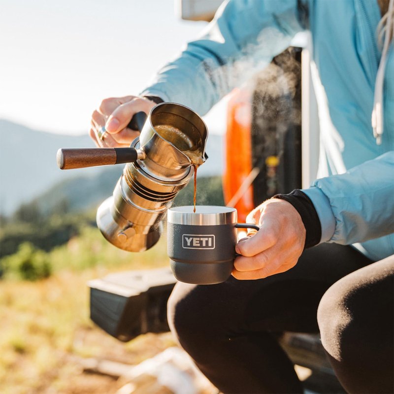 YETI Rambler 6 oz Stackable Mug Set - Stainless Steel Vacuum Insulated Espresso/Coffee Mugs | 2 Pack