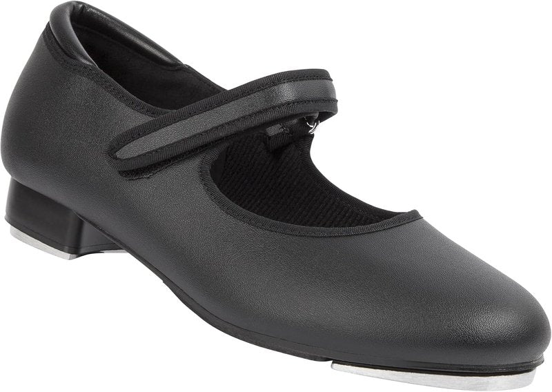 PU Leather Mary Jane Dance Shoes - Comfortable Easy Strap Tap Shoes for Women & Men